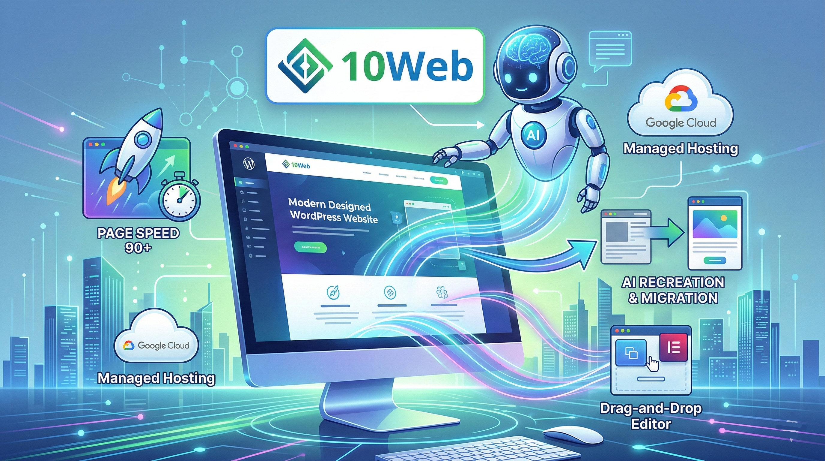 Avis 10Web 2026 : Le Meilleur Créateur de Site WordPress par IA ?